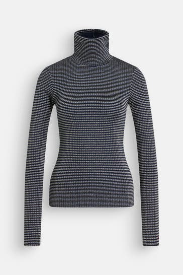 TOMMY HILFIGER Rollkragenpullover gestreift