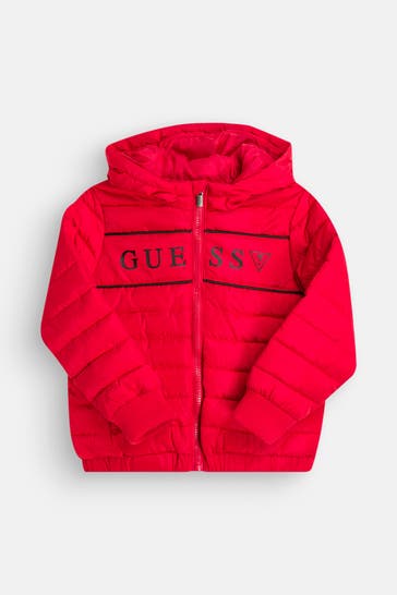 GUESS Light-Steppjacke rot