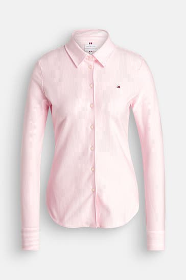 TOMMY HILFIGER Jersey-Bluse gestreift