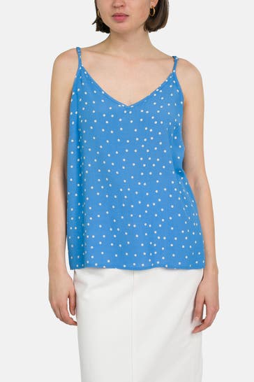 LOLLYS LAUNDRY Top 'Vianell' gepunktet