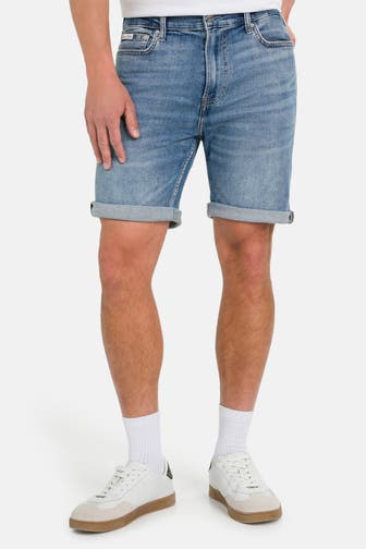 CK JEANS Jeansshorts blau