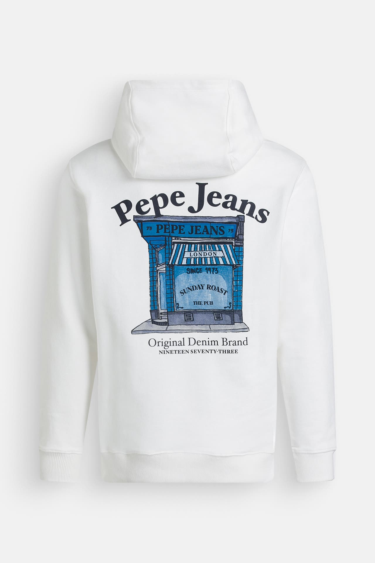 Pepe Jeans Black Cotton Women's Hoodie