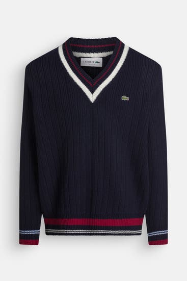 LACOSTE - Strickpullover nachtblau