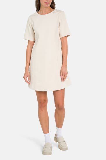 MARC O'POLO DENIM Jeanskleid creme