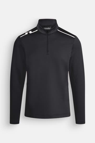 J.LINDEBERG SPORTSWEAR Midlayer 'Vinnie' schwarz