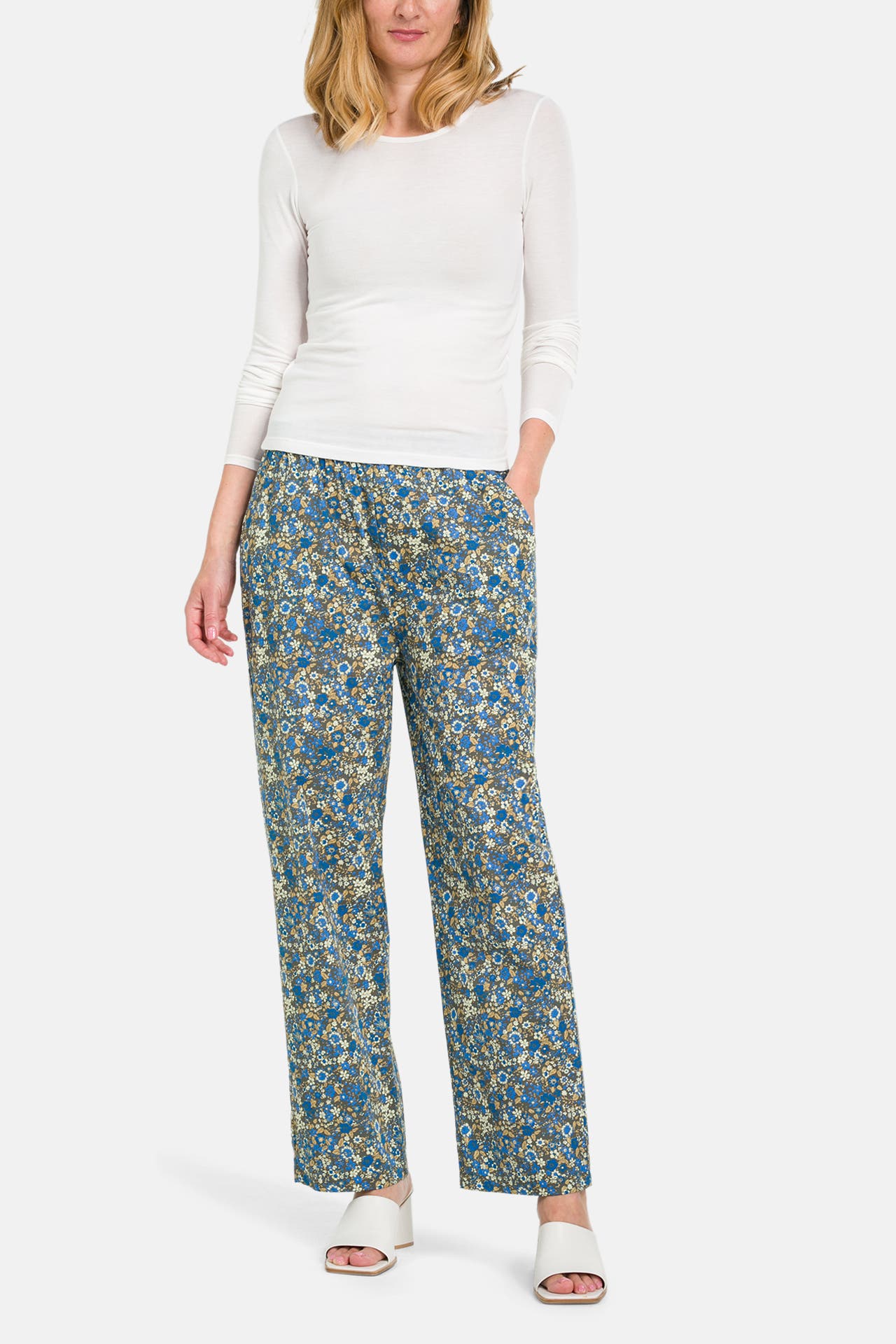 LOLLYS LAUNDRY Stoffhose floral, Bild 1