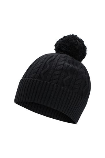MARC O'POLO Beanie schwarz