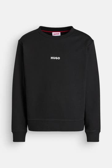 HUGO Sweatshirt schwarz