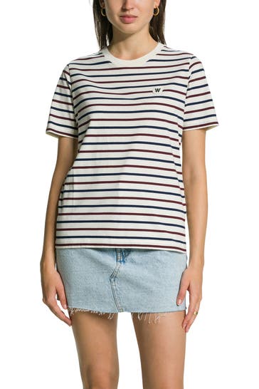 WOOD WOOD T-Shirt gestreift