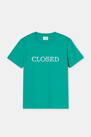CLOSED T-Shirt grün