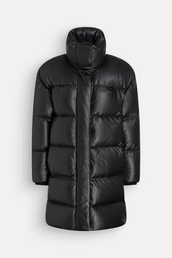 MACKAGE Ledermantel 'Saya' schwarz