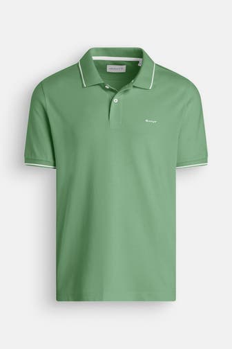 GANT Polo-Shirt graugrün