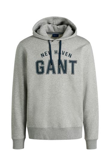 GANT - Hoodie hellgrau