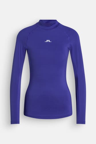 J.LINDEBERG SPORTSWEAR Midlayer dunkellila