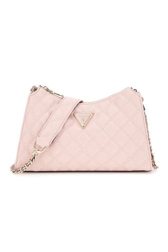 GUESS Schultertasche 'Giully' rosé