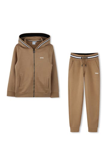 BOSS Trainingsanzug camel