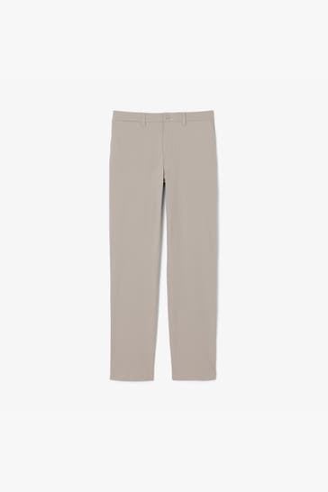 LACOSTE Stoffhose taupe