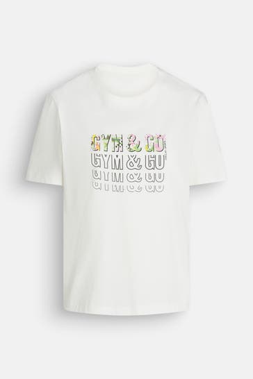 MARC CAIN T-Shirt creme