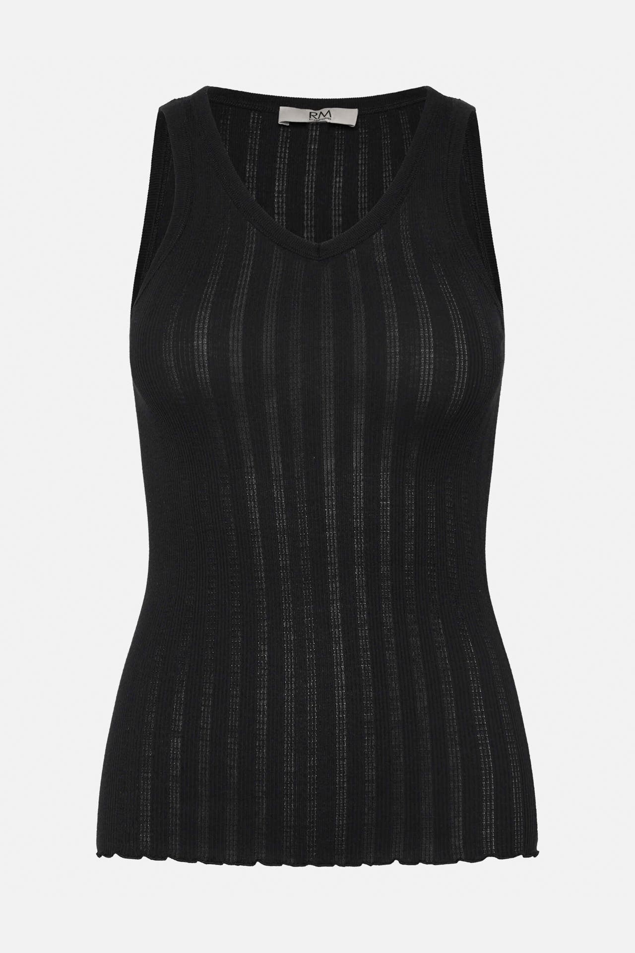 RM BY ROSEMUNDE Top 'Bardot' schwarz, Bild 1
