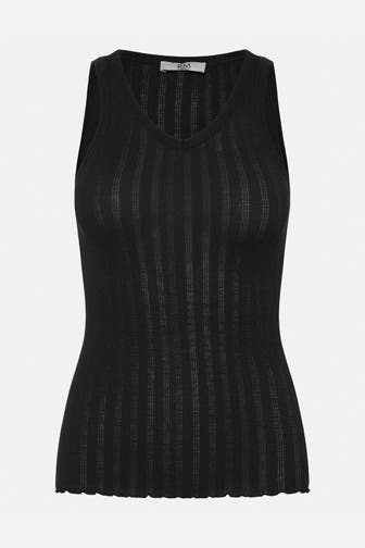 RM BY ROSEMUNDE Top 'Bardot' schwarz