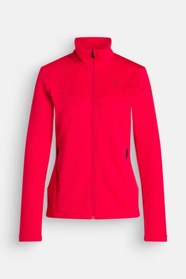 SCHÖFFEL Fleecejacke rot