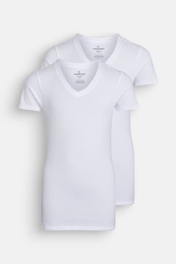 VINGINO 2er-Pack T-Shirts weiß