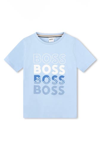 BOSS T-Shirt hellblau