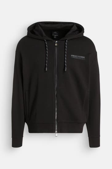 ARMANI EXCHANGE Sweatjacke schwarz