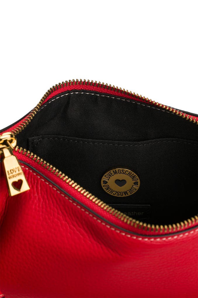 Love Moschino Schultertasche Damen In Smaragdgrün - Aus PU-Leder, Mit Klettverschluss | Praktisch & Stylisch