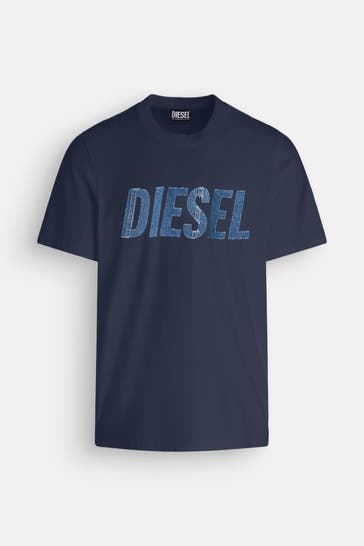 DIESEL T-Shirt dunkelblau