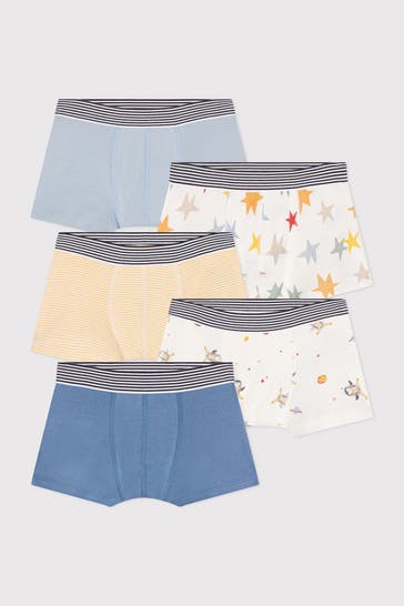 PETIT BATEAU 5er-Pack Boxer mehrfarbig