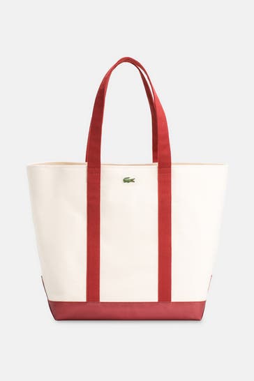 LACOSTE Shopper 'Roland Garros' sand