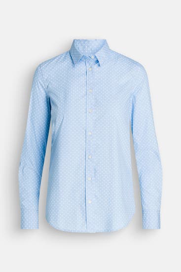GANT - Casual-Bluse hellblau