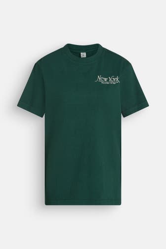 SPORTY & RICH T-Shirt waldgrün