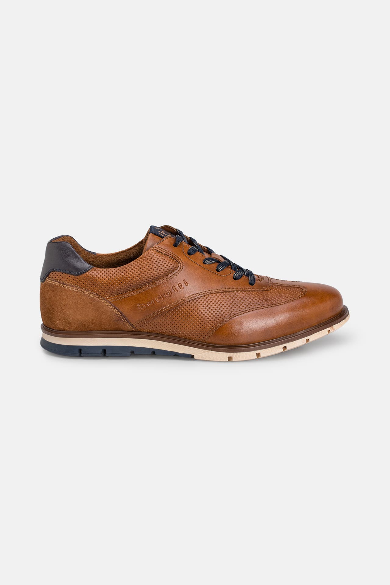 BUGATTI Leder-Sneaker 'Simone' cognac, Bild 1
