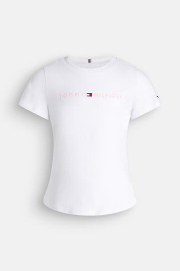 TOMMY HILFIGER T-Shirt weiß