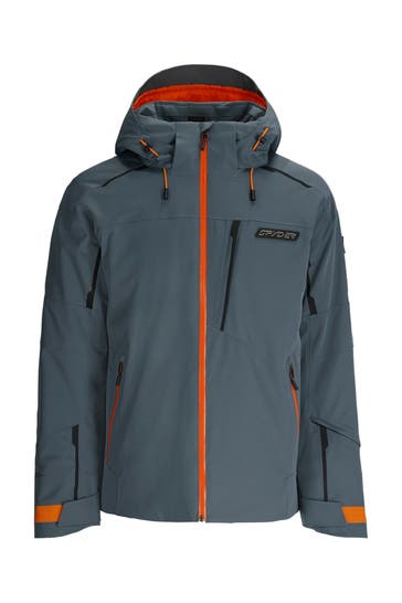 SPYDER Skijacke 'Leader' graublau