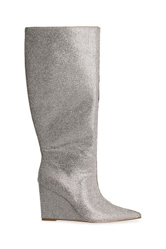 STEVE MADDEN Stiefel 'Showout' silber