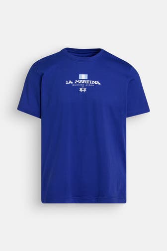 LA MARTINA T-Shirt königsblau