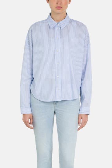 MARC O'POLO Casual-Bluse gestreift