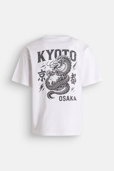 JACK & JONES T-Shirt weiß