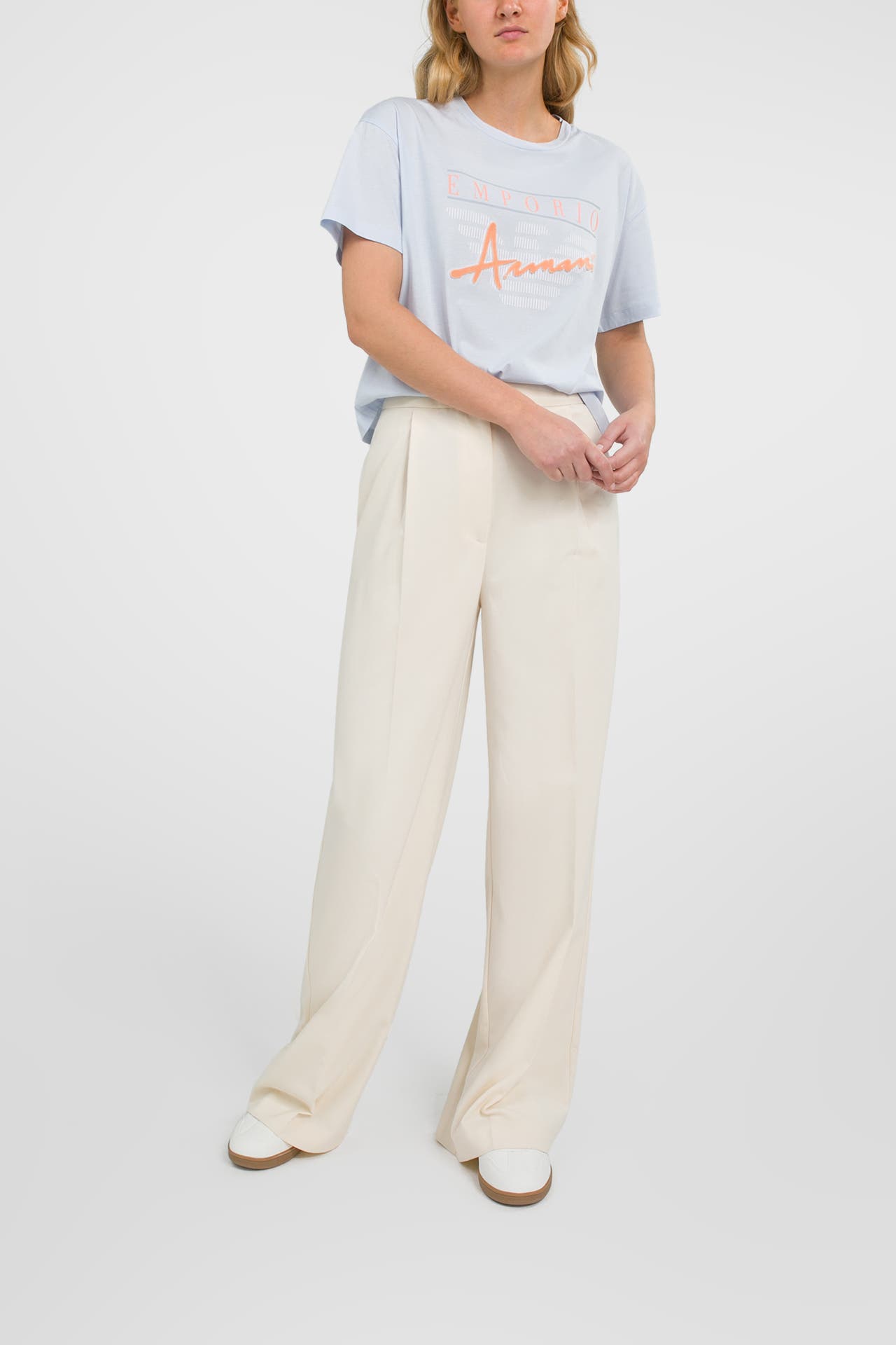 EMPORIO ARMANI T-Shirt taubenblau, Bild 1