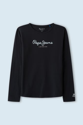 PEPE JEANS Longsleeve 'Hana' schwarz