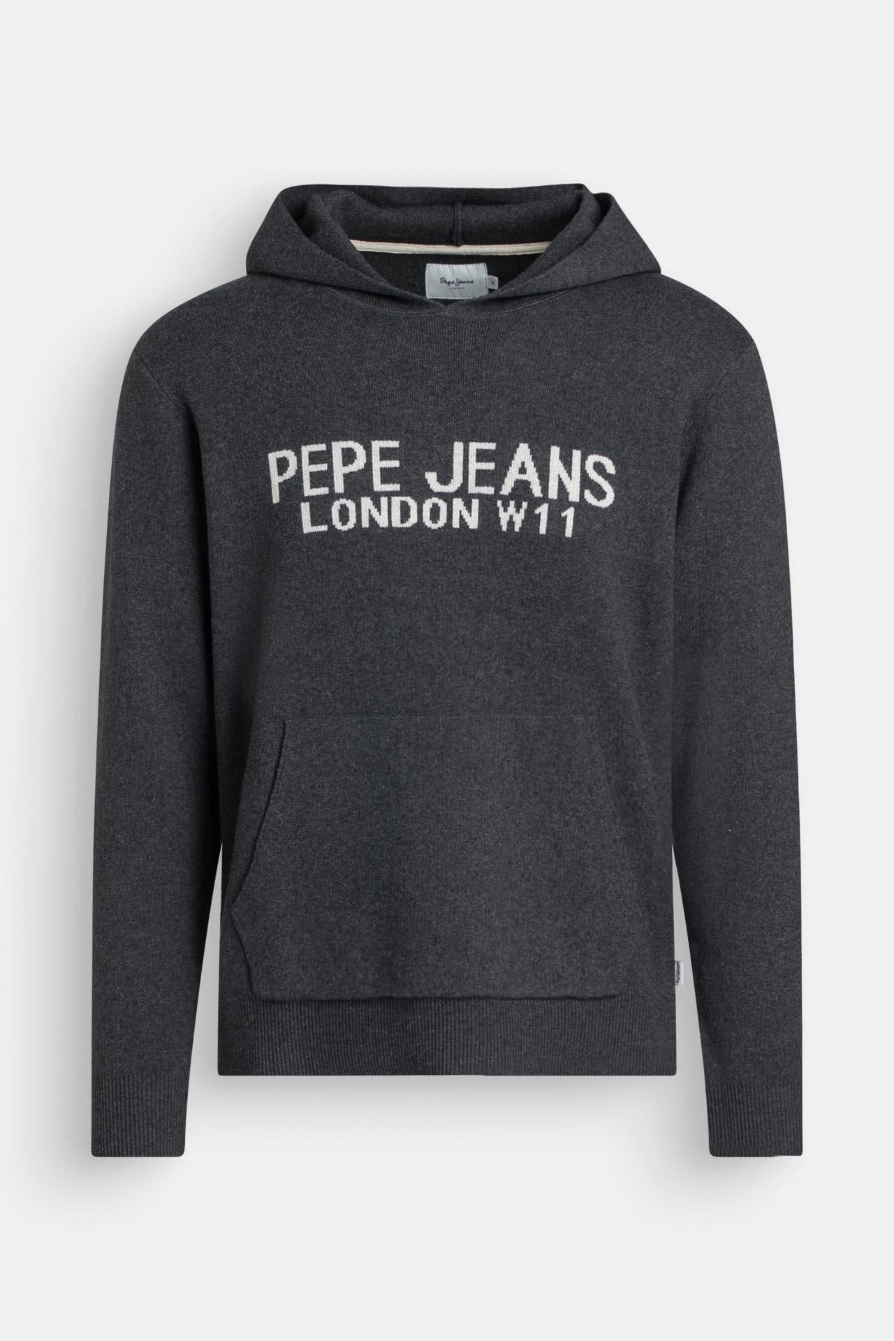 PEPE JEANS Wollmix-Strickpullover 'Carson' dunkelgrau, Bild 1