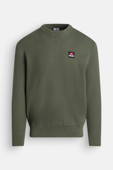 DIESEL - Strickpullover dunkelgrün
