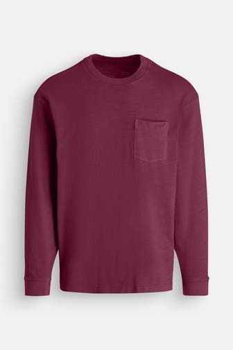 LEVI'S® Longsleeve weinrot