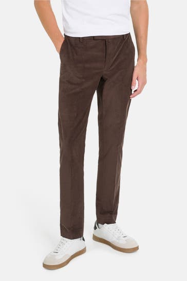 HACKETT Samthose dunkelbraun