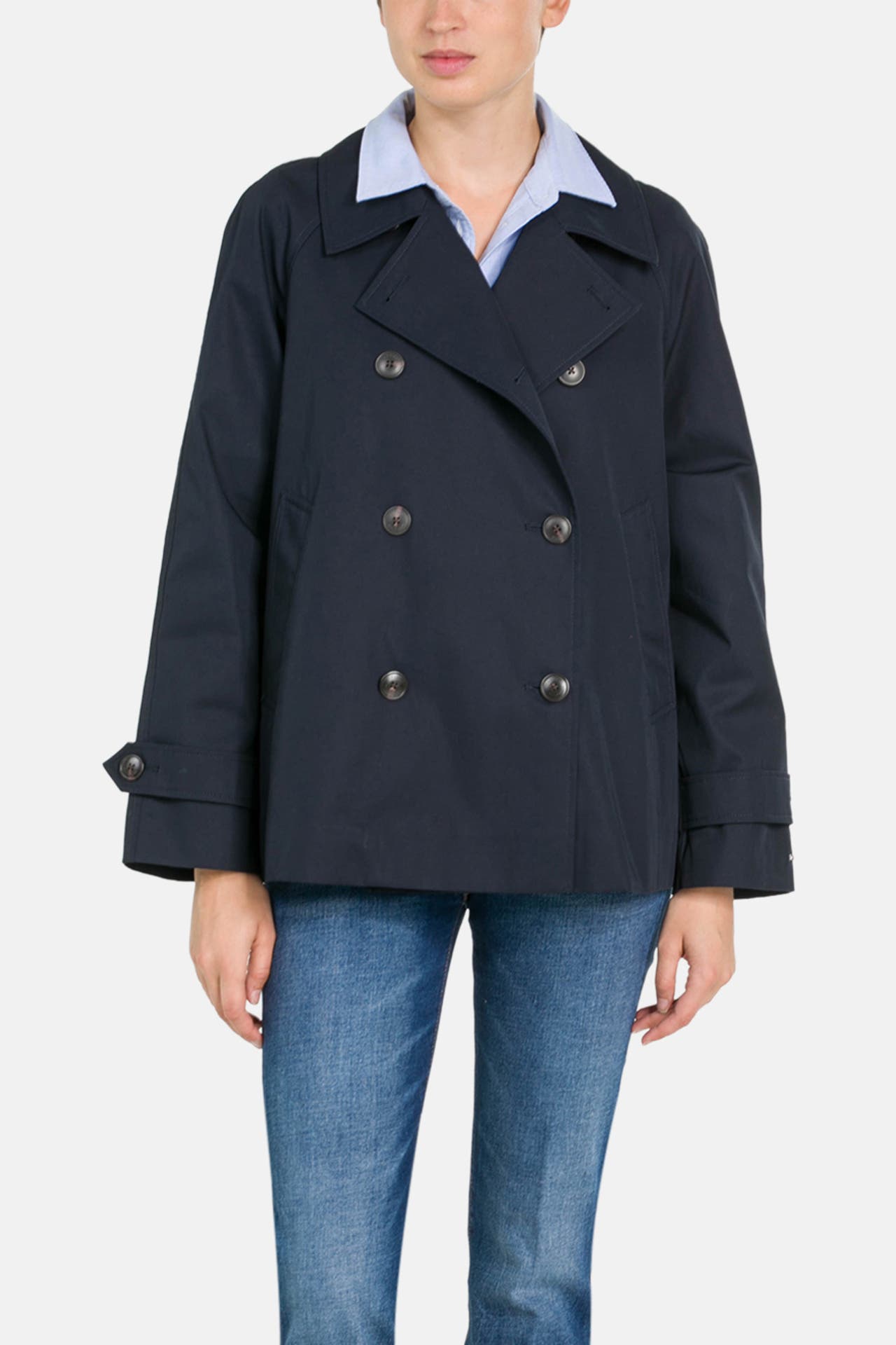 TOMMY HILFIGER Trenchjacke dunkelblau, Bild 1