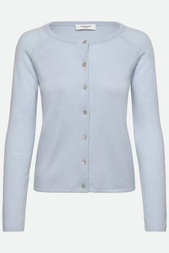 ROSEMUNDE Kaschmirmix-Cardigan aqua