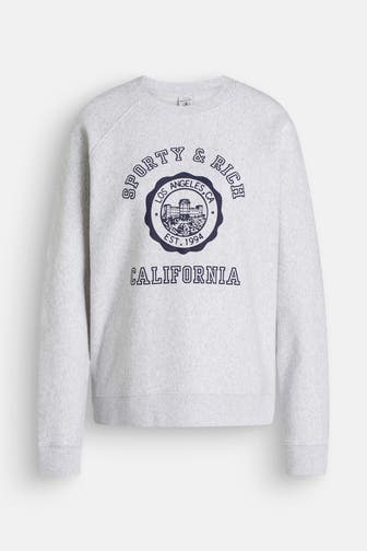 SPORTY & RICH Sweatshirt grau